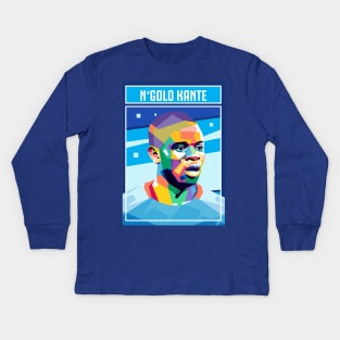 NGOLO KANTE Kids Long Sleeve T-Shirt